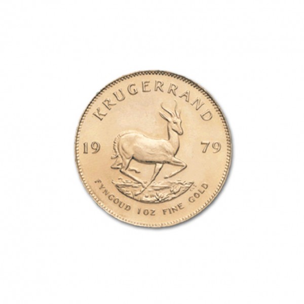 Pièce Krugerrand Sud Afrique pile