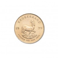 Pièce Krugerrand Sud Afrique pile